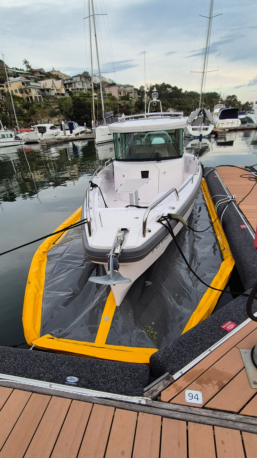 Happy Hull PRO Dock Boat Hull Protector LRG