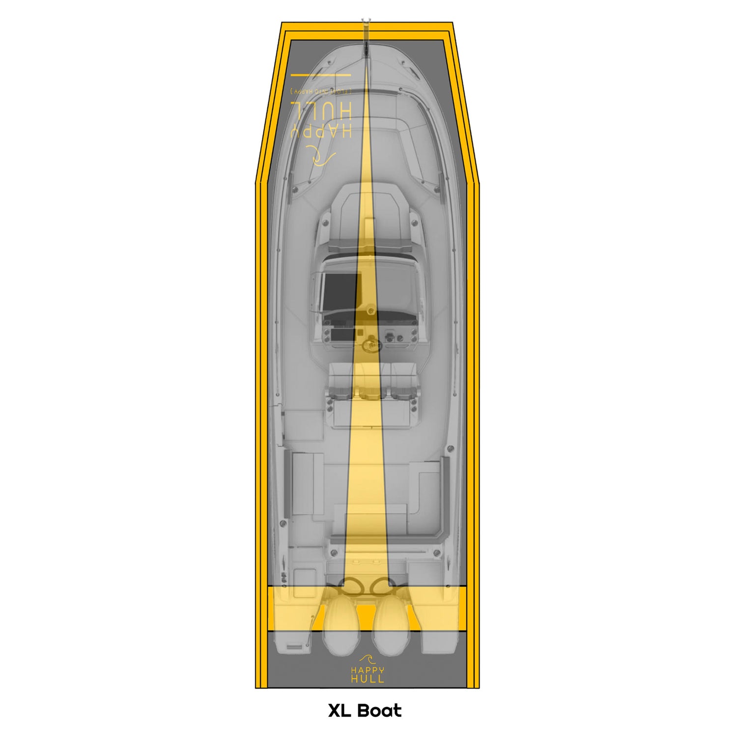 Happy Hull Protector - PRO mk2 XL <11m/36ft