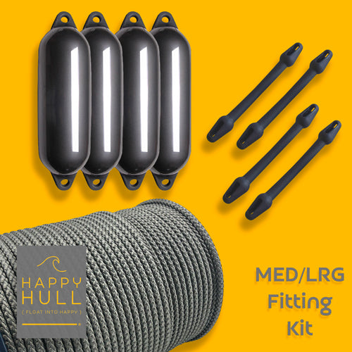 HAPPY HULL FITTING KIT – MED – LRG