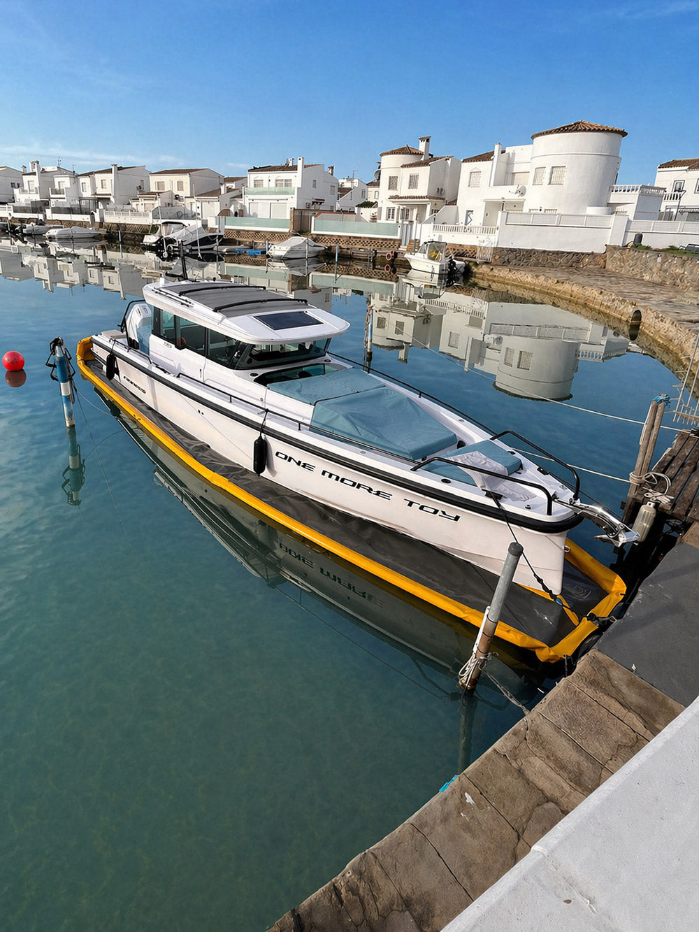 happy hull axopar 37 dry dock vs floating boat dock