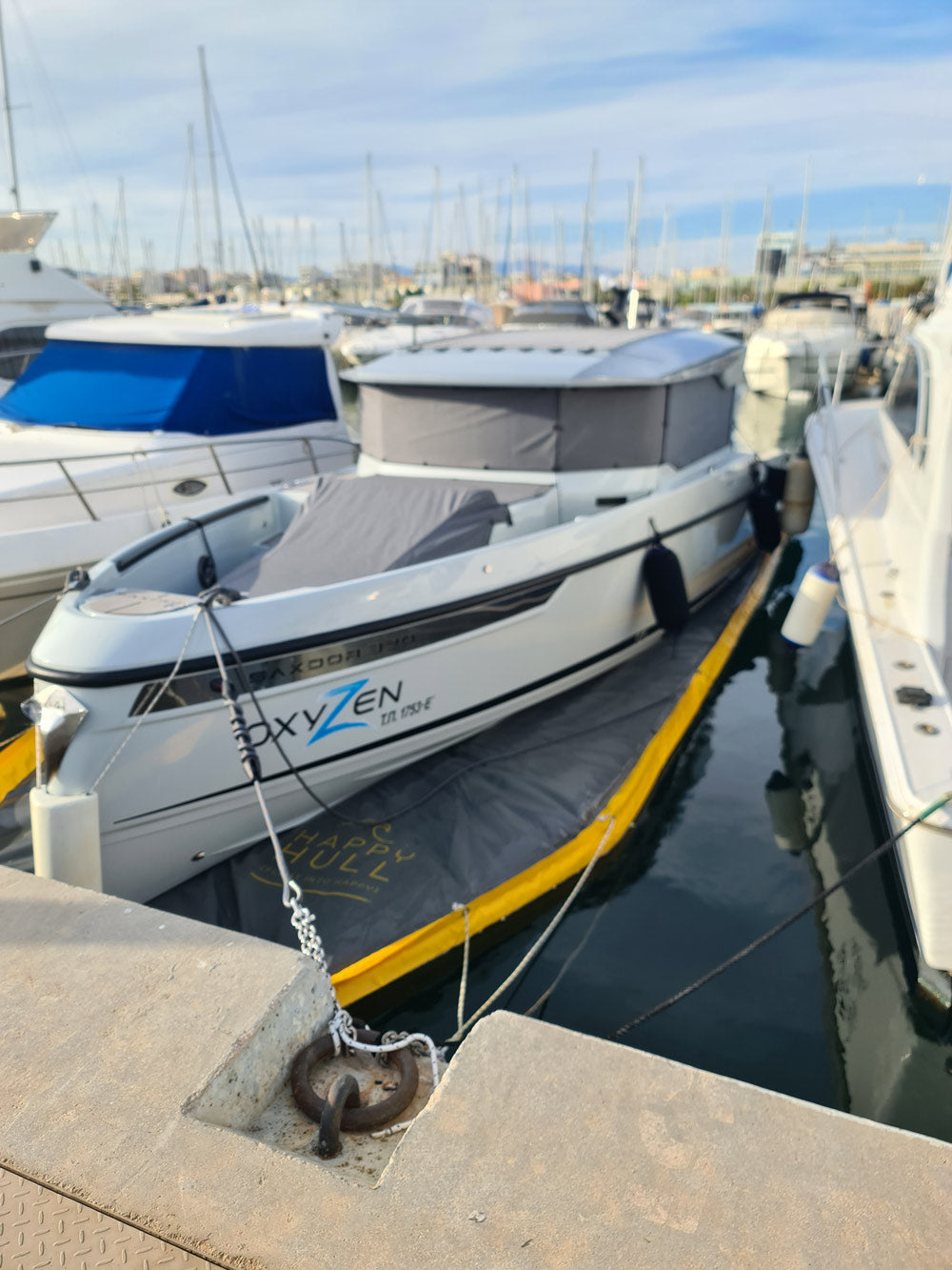 Protector de casco Happy Hull - PRO mk2 XL &amp;lt;11 m/36 pies