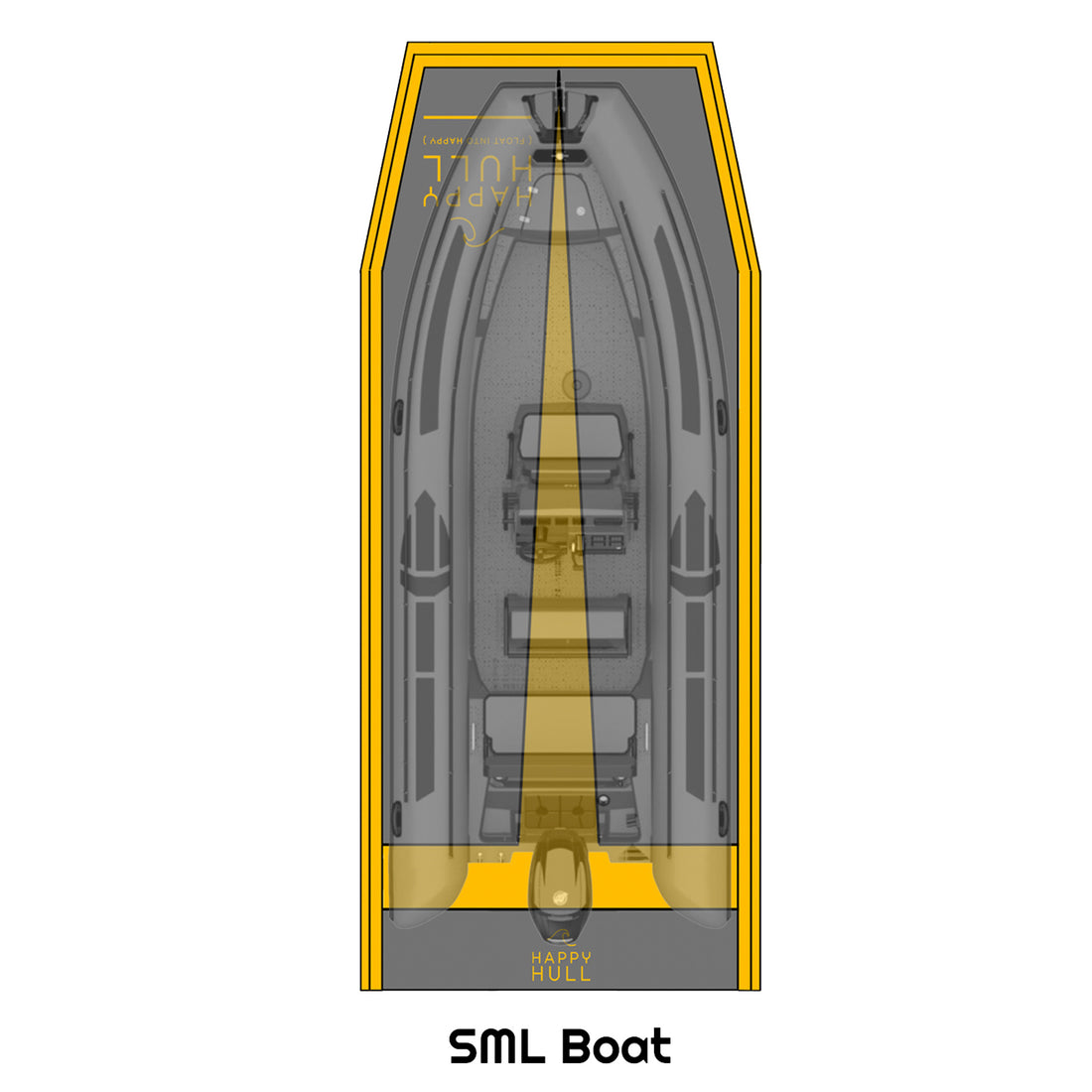 Happy Hull Protector - PRO mk2 SML <7.4m/24ft