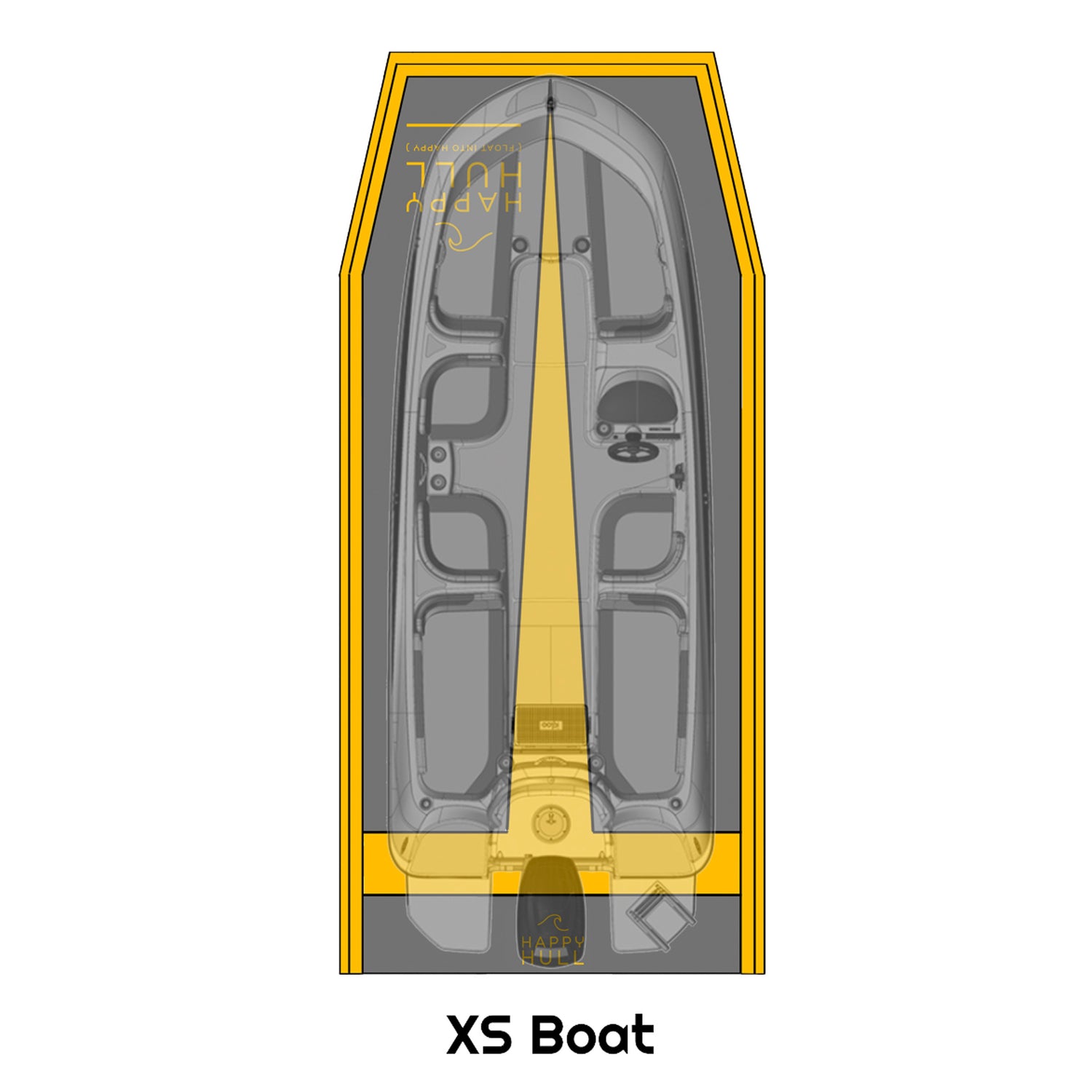 Happy Hull Protector – PRO mk2 XS &lt;6.5m/21ft