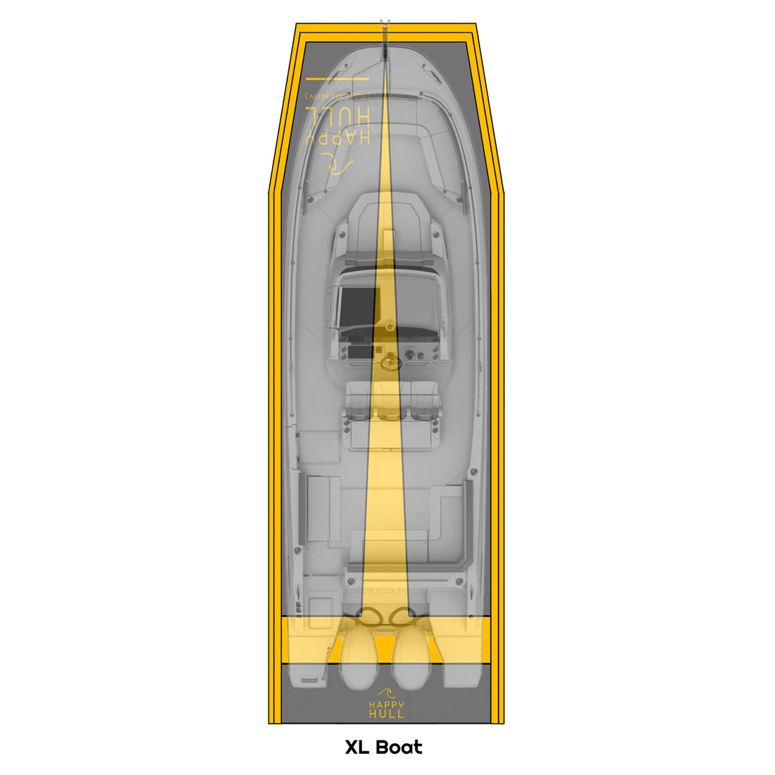 Happy Hull Protector - PRO mk2 XL <11m/36ft