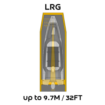 Happy Hull PRO Dock Boat Hull Protector LRG